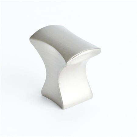 Hd Berenson 1.25 x 0.75 in. Knob- Aspire Brushed Nickel BE9243 1BPN